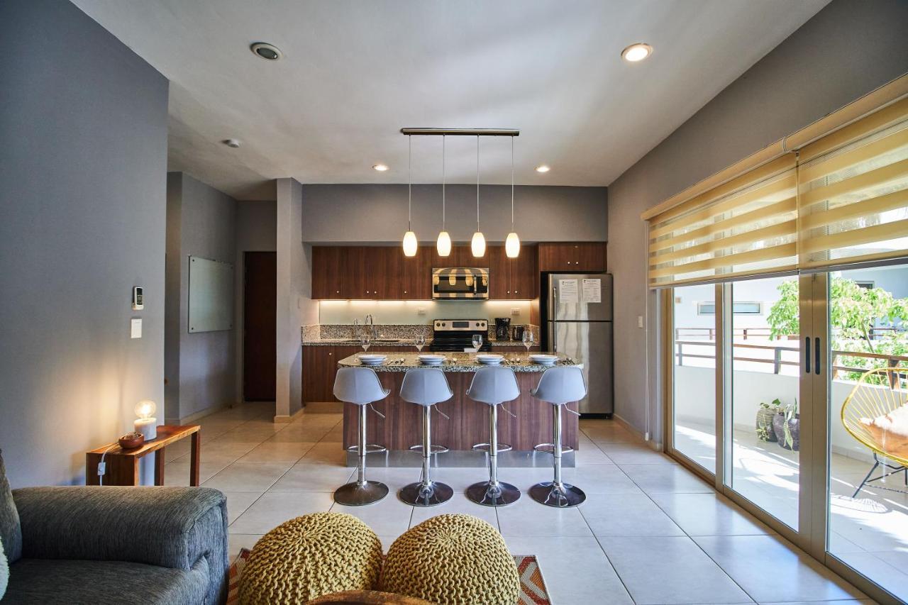 Modern&Spacious 2 bedroom PH, Rooftop&Pool Tulum Pueblo Buitenkant foto