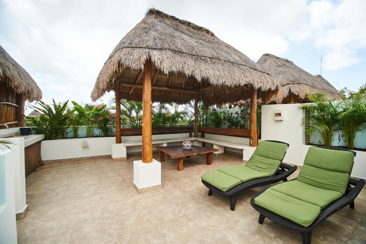 Modern&Spacious 2 bedroom PH, Rooftop&Pool Tulum Pueblo Buitenkant foto