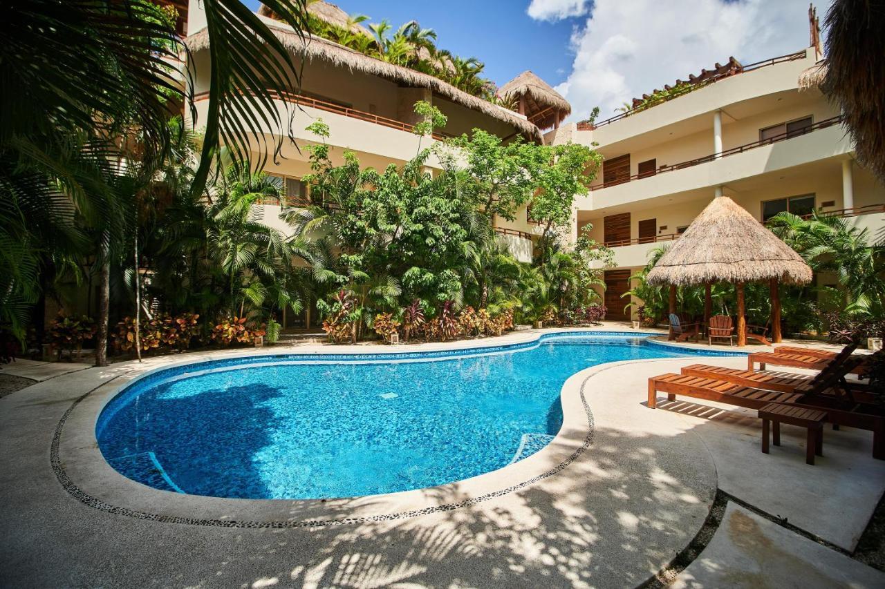 Modern&Spacious 2 bedroom PH, Rooftop&Pool Tulum Pueblo Buitenkant foto