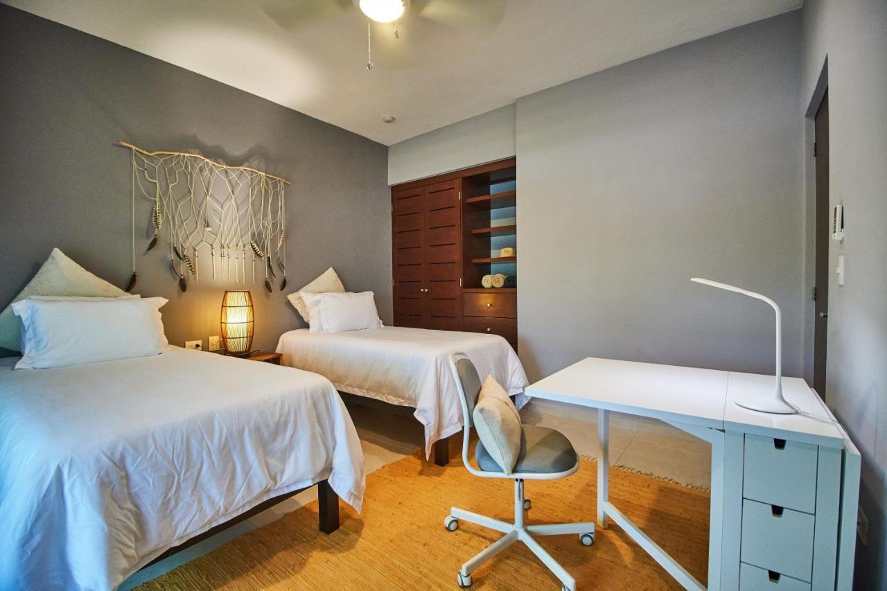 Modern&Spacious 2 bedroom PH, Rooftop&Pool Tulum Pueblo Buitenkant foto